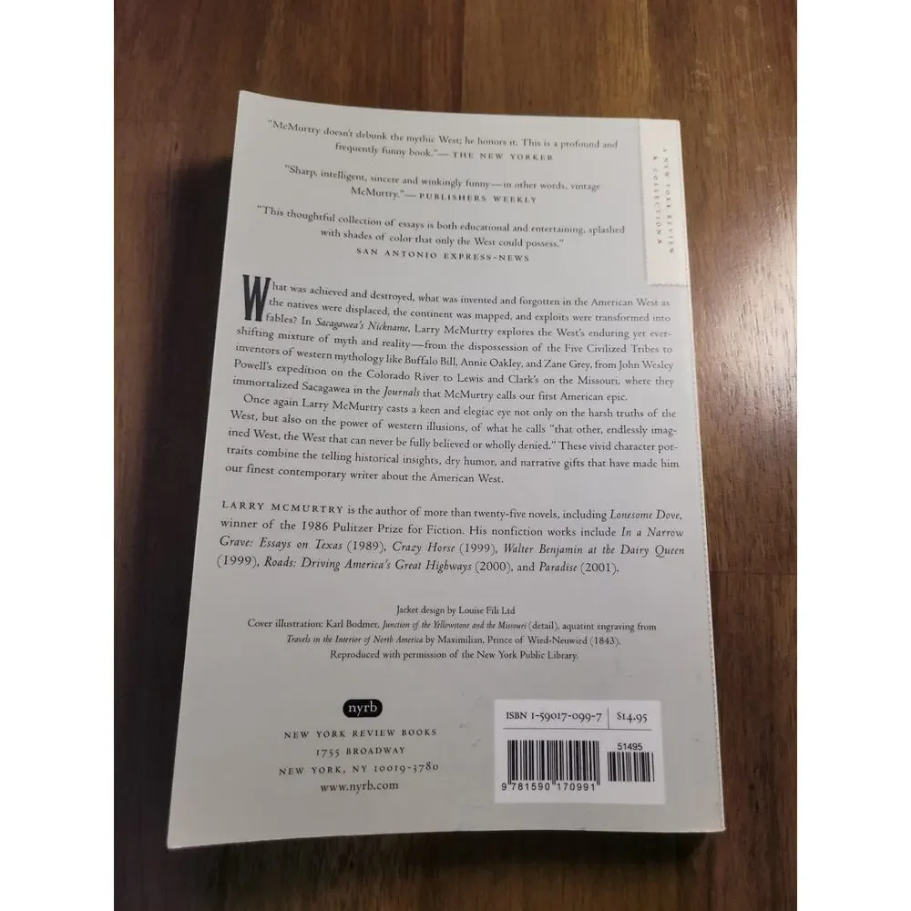 Sacagawea's Nickname : Essays on the American West by Larry McMurtry 2004